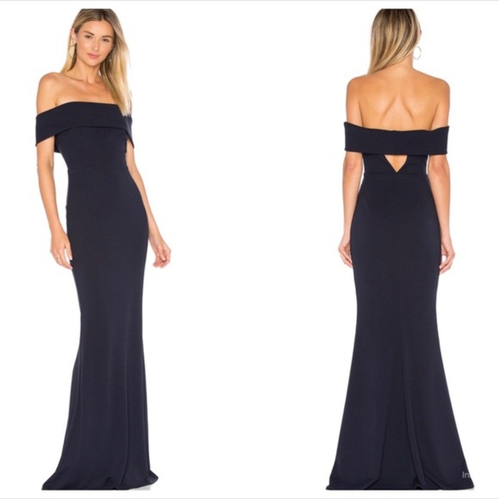 Katie May Legacy Crepe Off shoulder Bodycon Dress